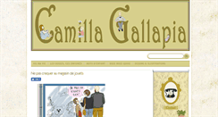 Desktop Screenshot of camilla-gallapia.com